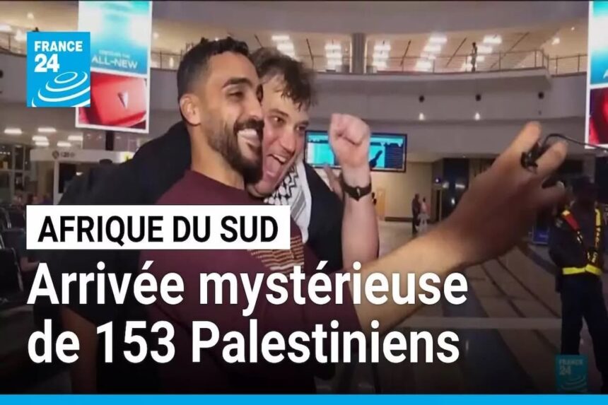 Palestiniens transférés à Johannesburg