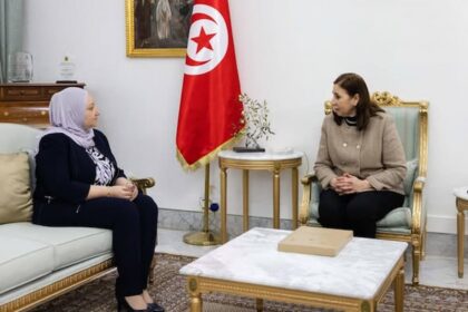 Laabidi reçue à La Kasbah