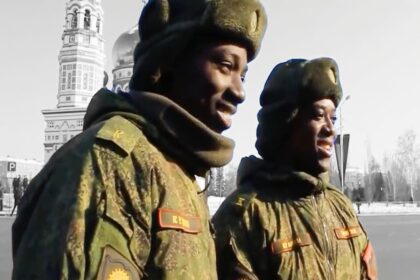 Jeunes africains dans le front de la guerre russo-ukrainienne