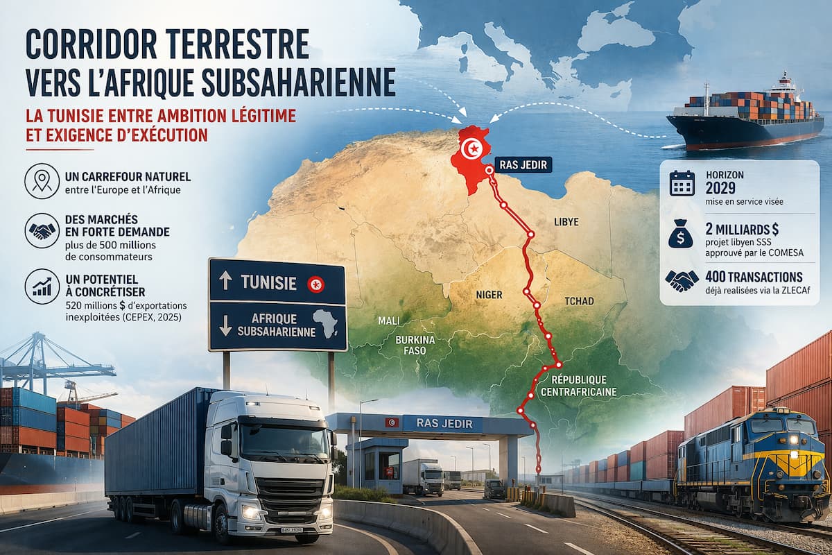 Corridor vers l'Afrique