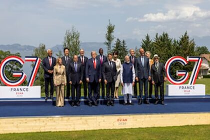 Sommet du G7 d'Evian en France