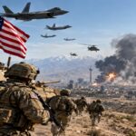 Armée américaine en passe d'envahir l'Iran.